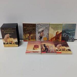 The Chronicles of Narnia Paperback Book Set 1-7